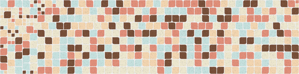 Abstract Geometric Pattern generative computational art illustration