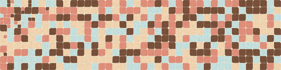 Abstract Geometric Pattern generative computational art illustration