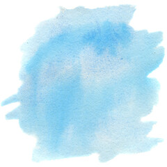 Watercolor abstract stain. To use as background. Spots for text and design. Hand draw.