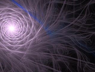 Naklejka premium Imaginatory fractal background generated Image