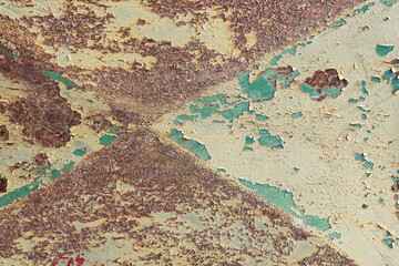Old grunge corroded rusted metal texture