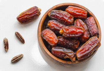 Dates are a fruit that Muslims eat during iftar in Ramadan to break their fast. 