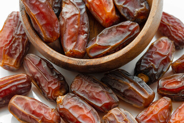 Dates are a fruit that Muslims eat during iftar in Ramadan to break their fast. 