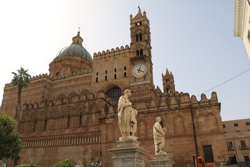 Fototapeta na wymiar Maria Santissima Assunta in Palermo, Sicily Italy