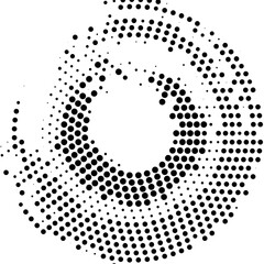 Halftone monochrome texture with dots. Minimalism, vector. Background for posters, websites, business cards, postcards, interior design.