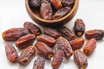 Dates are a fruit that Muslims eat during iftar in Ramadan to break their fast. 