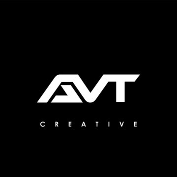 AVT Letter Initial Logo Design Template Vector Illustration