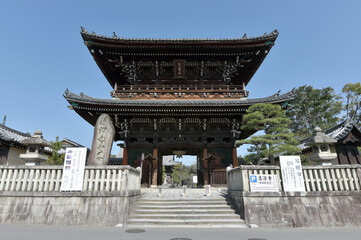 清凉寺　仁王門　京都市嵯峨