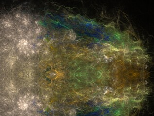 Imaginatory fractal background generated Image