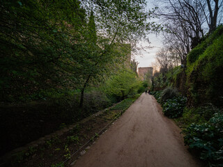 Alhambra Park, Granada, Spain

