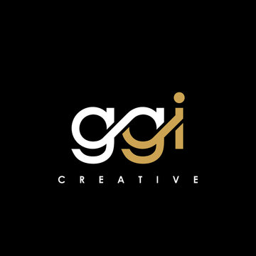 GGI Letter Initial Logo Design Template Vector Illustration