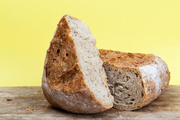 sliced fresh soft bread