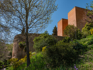 Alhambra Park and the outer wall