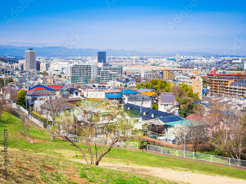 東京郊外の住宅地 Wall Mural Wallpaper Murals Wallsheaven Oben901