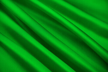シルクのドレープ　緑
