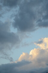 Fototapeta premium blue sky with clouds
