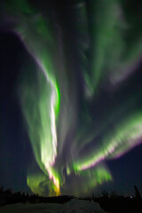 Aurora Borealis or Northern Lights in Alaska