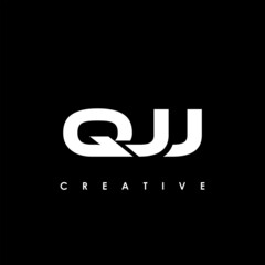 QJJ Letter Initial Logo Design Template Vector Illustration