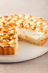 Sliced Lemon Pie