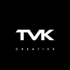 TVK Letter Initial Logo Design Template Vector Illustration