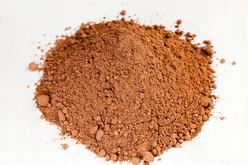 Fototapeta na wymiar cocoa powder is used in cooking