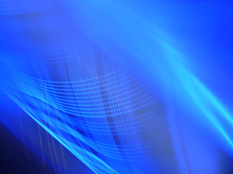 Full Frame Shot Of Illuminated Light Against Blue Background
