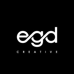 EGD Letter Initial Logo Design Template Vector Illustration