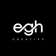 EGH Letter Initial Logo Design Template Vector Illustration