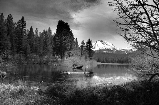 Mount Lassen In Northern California