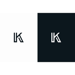 Letter K logo initial