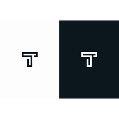 Letter T logo initial
