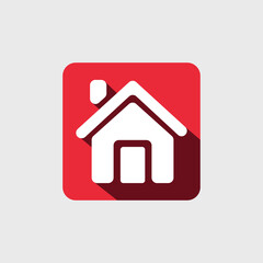 Home Icon. House Icon vector. Flat Illustration. Stay home.