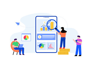 
Download flat illustration of secure payment 


