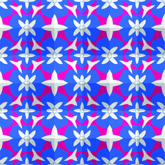 Geometric vector pattern with triangular elements. Seamless abstract ornament for wallpapers and backgrounds. 