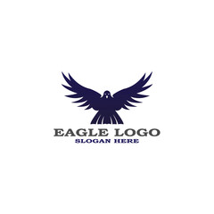 Eagle icon logo design vector template