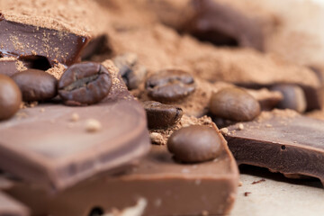 cocoa and coffee