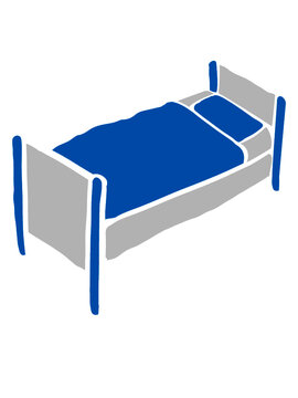 recommend clip art: Bett Schlafzimmer Kinderbett 