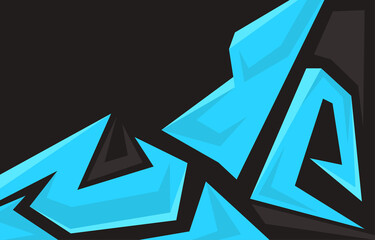 Abstract modern racing sport vector background. Abstract racing backgrounds for everyday use ranging from racing livery to car vinyl stickers and sports t-shirts.	