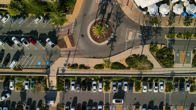 Peak hour city traffic Hyperlapse