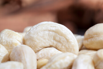 crunchy cashew nuts