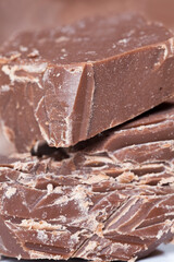 delicious high-calorie food close-up