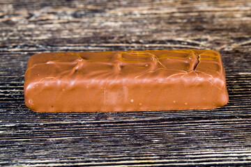 a cracked single chocolate