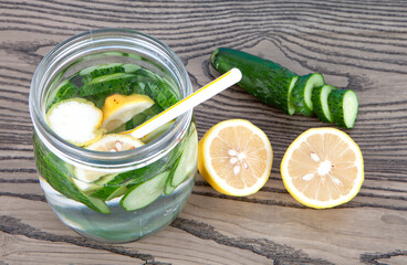 Lemon nutrition water