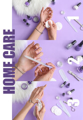 Step-by-step tutorial for perfect manicure at home