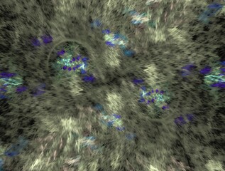 Imaginatory fractal background generated Image