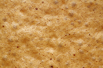 Coffee foam made from electric whisk