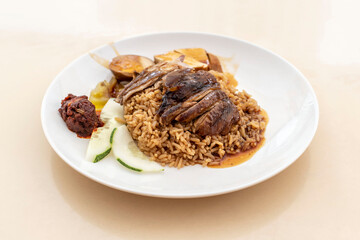 Braised Duck with Rice