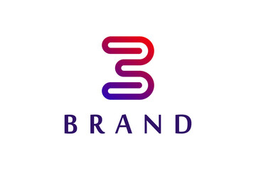 Letter B logo for company