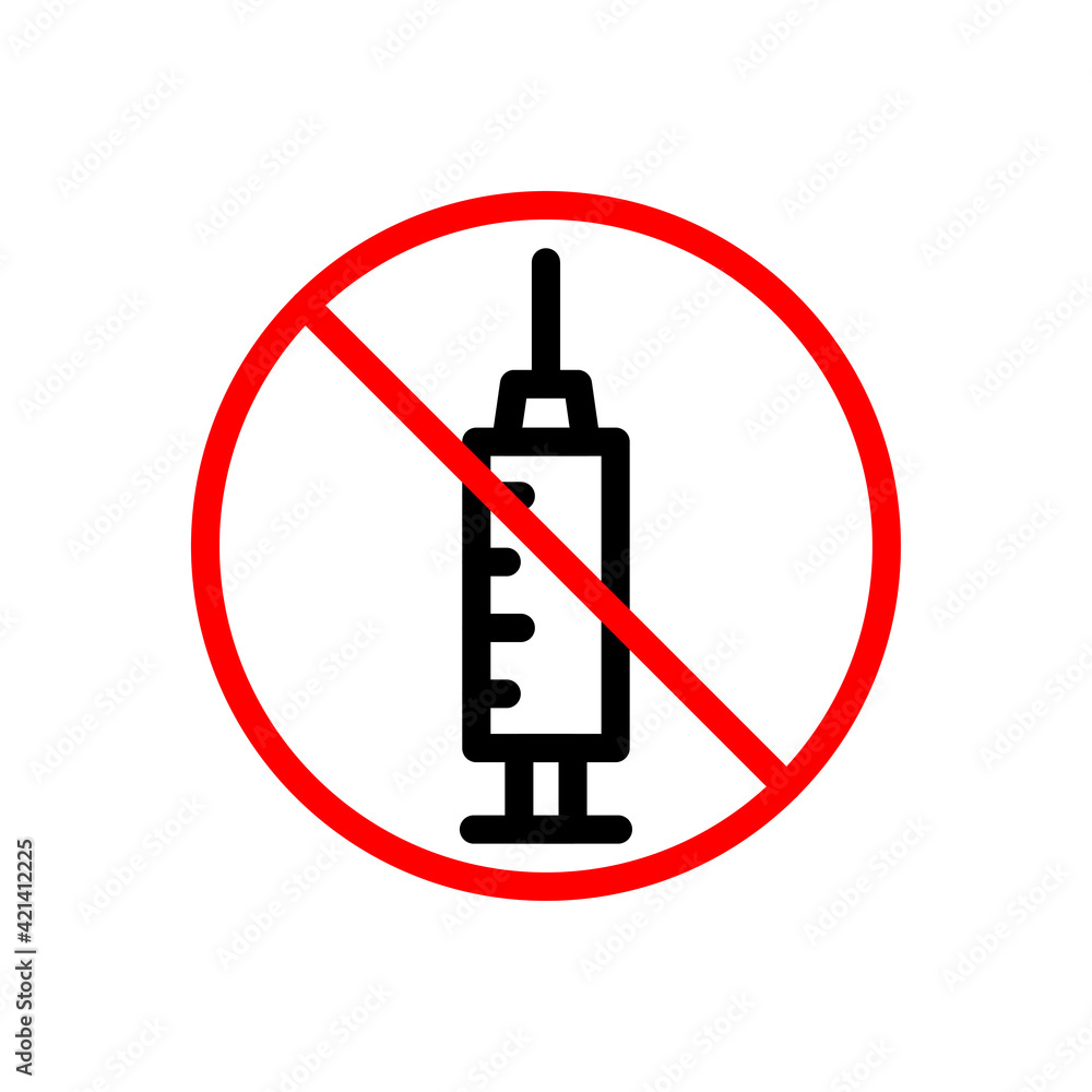 Sticker banned injection