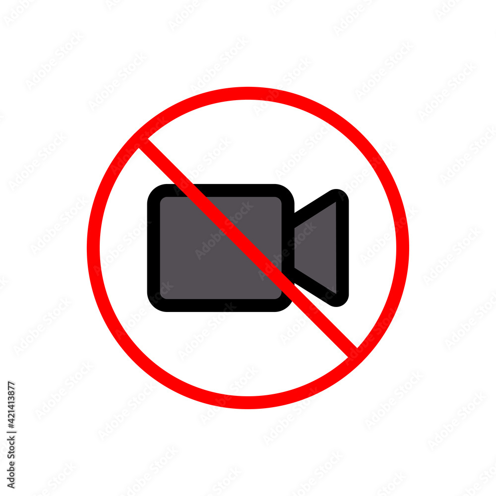 Canvas Prints banned video camera